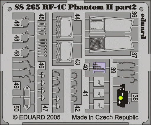 Eduard SS265 RF-4C 1/72 HASEGAWA