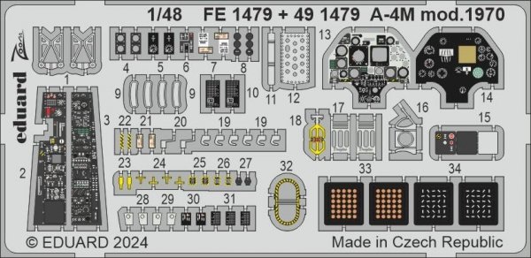Eduard 491479 A-4M mod. 1970 MAGIC FACTORY 1/48