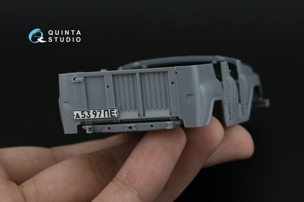 Quinta Studio QP35004 Typesetting USSR license plates 1980-1994 (State Standart 3207-77) (All kits) 1/35