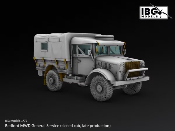 IBG 72161 Bedford MWD General Service (Closed Cab, Late production) 1/72