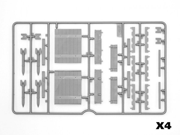 ICM 35795 RS-132 Ammunition Boxes 1/35