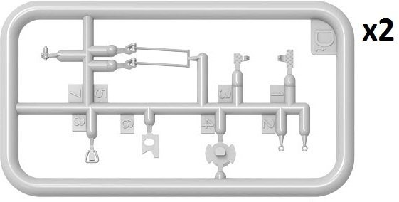 MiniArt 37051 T-54 EARLY TRANSMISSION SET 1/35