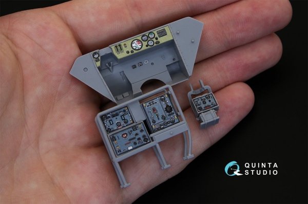 Quinta Studio QD35011 KFZ 251 Ausf.A 3D-Printed &amp; coloured Interior on decal paper (for ICM kits) 1/35