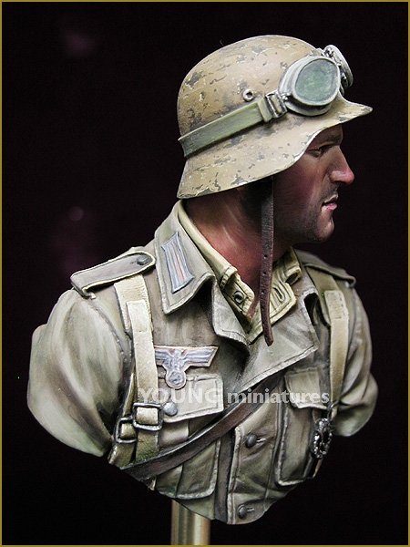 Young Miniatures YM1839 German DAK Infantry North Africa WWII 1943 1/10