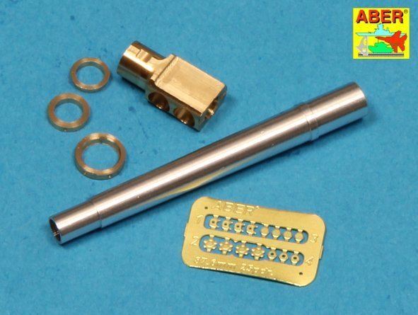 Aber 35L-127 Late barrel MK2 with muzzle brake to British 25 pdr (1:35)	