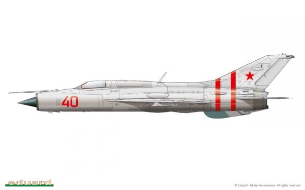 Eduard 8236 MiG-21PF 1/48