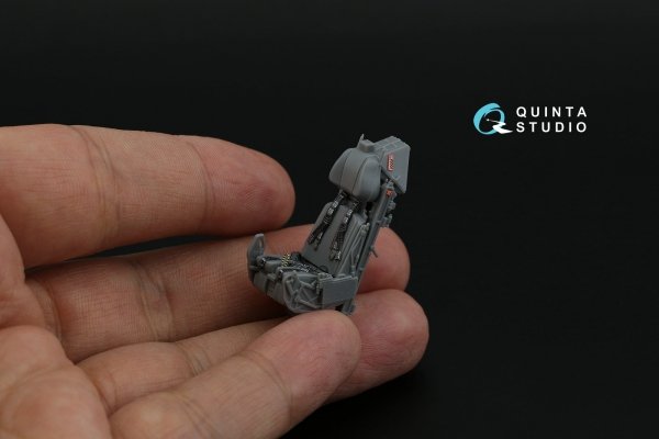 Quinta Studio QD48440 F-35B 3D-Printed &amp; coloured Interior on decal paper (Tamiya) 1/48