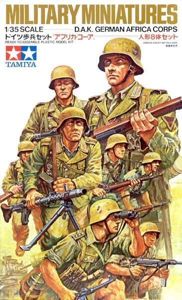 Tamiya 35037 DAK Ger Af Corps (1:35)