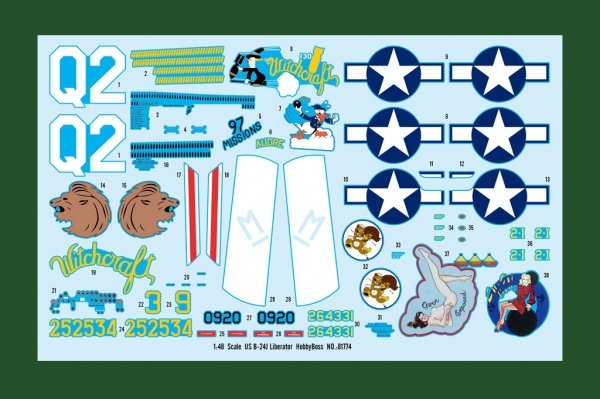 Hobby Boss 81774 Consolidated B-24J Liberator 1/48
