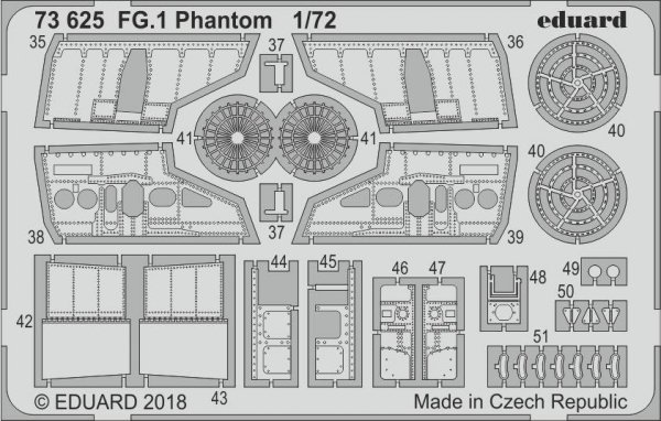 Eduard 73625 FG.1 Phantom AIRFIX 1/72