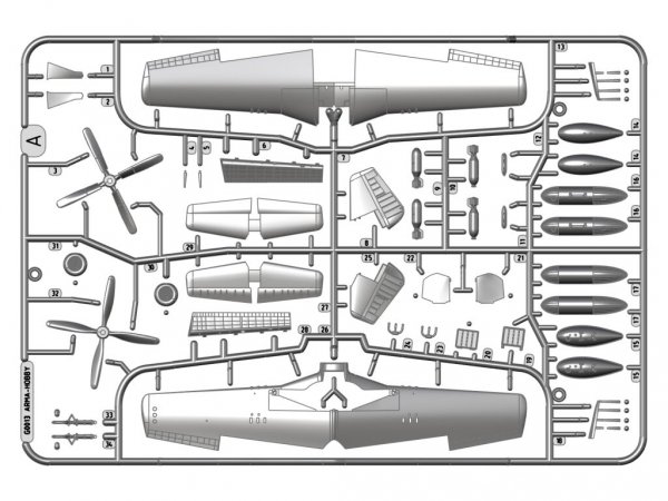 Arma Hobby 70073 P-51D Mustang Very Long Range 1/72