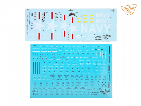 Clear Prop! CP4801 A2D-1 Skyshark ADVANCED KIT 1/48