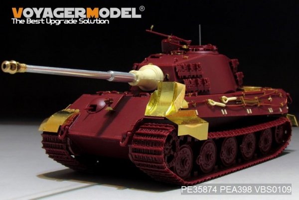 Voyager Model PE35874 WWII German King Tiger (Hensehel Turret) for MENG 1/35
