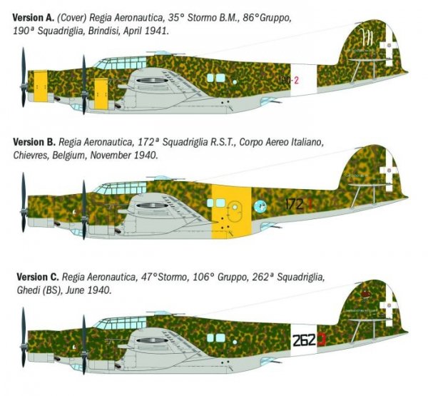 Italeri 1479 CANT Z.1007 Alcione 1/72