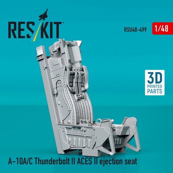 RESKIT RSU48-0499 A-10A/C Thunderbolt II ACES II ejection seat (3D Printed) (1/48)