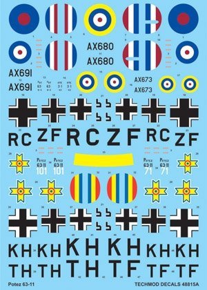 Techmod 48815 - Potez 63-11 (1:48)