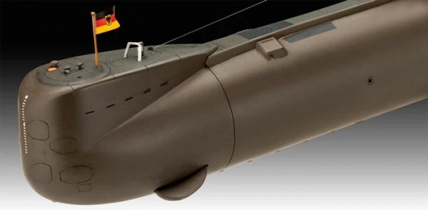 Revell 05186 70 Years Bundeswehr: Wilhelm Bauer, Type 206A, 212A 1/144