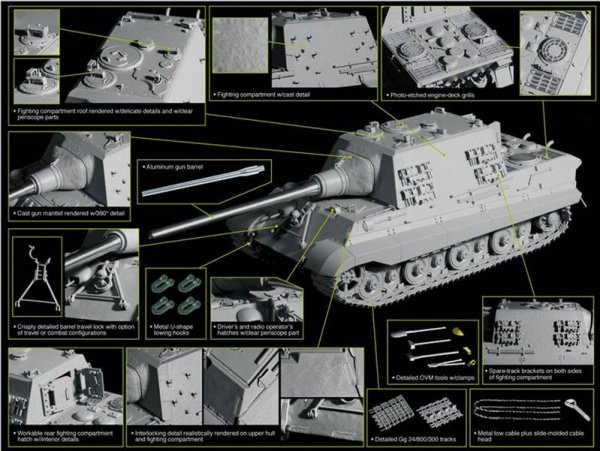Dragon 6351 Sd.Kfz. 186 Jagdtiger Porsche (1:35)