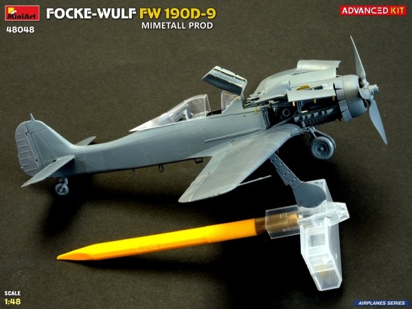 MiniArt 48048 FOCKE-WULF FW 190D-9. MIMETALL PROD. ADVANCED KIT 1/48