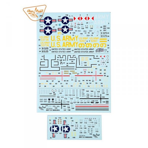 Clear Prop! CP72016 OV-1A / JOV-1A Mohawk ADVANCED KIT 1/72