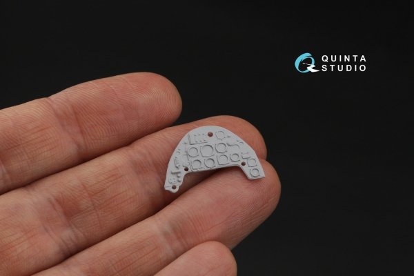 Quinta Studio QD32248 German WWII Cockpit instrument gauges 3D-Printed &amp; coloured Interior on decal paper (All Kits) 1/32