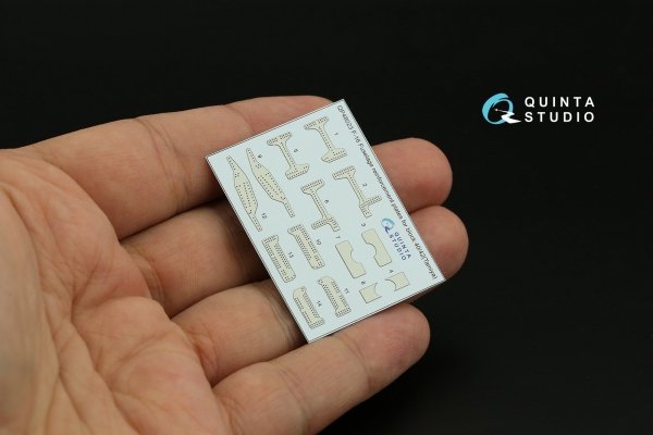 Quinta Studio QP48023 F-16 block 40/42 reinforcement plates (Tamiya) 1/48