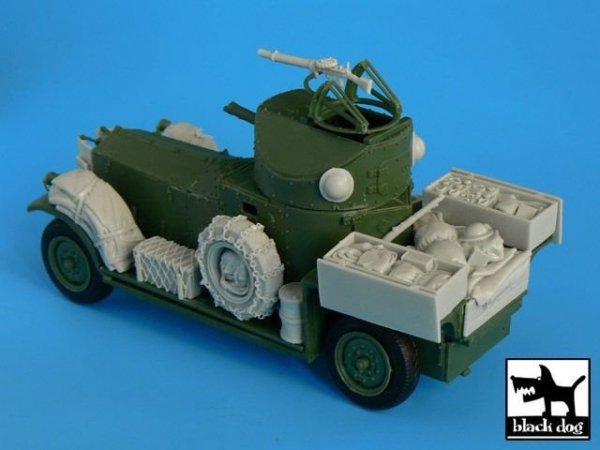 Black Dog T35013 Pattern 1920/sand tyres for Roden1/35
