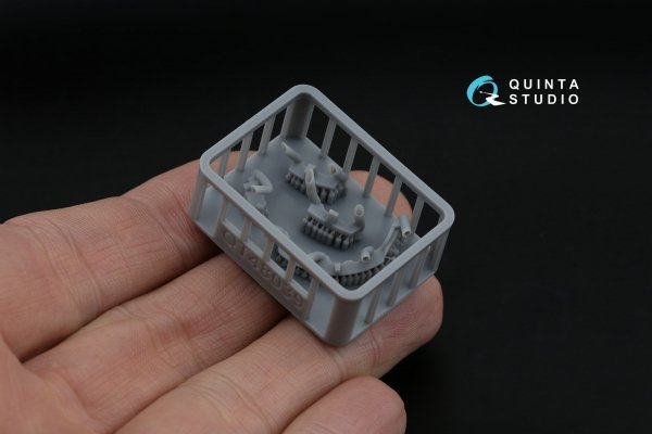 Quinta Studio QT48039 I-16 type 5, Exhaust pipes (Zvezda) 1/48