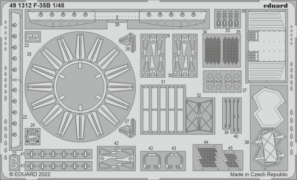 Eduard BIG49357 F-35B ITALERI 1/48