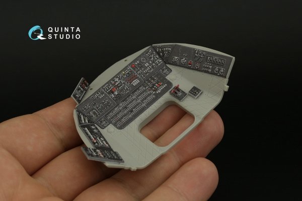 Quinta Studio QDS-35110 Mi-17 3D-Printed coloured Interior on decal paper (Trumpeter) (Small version) 1/35