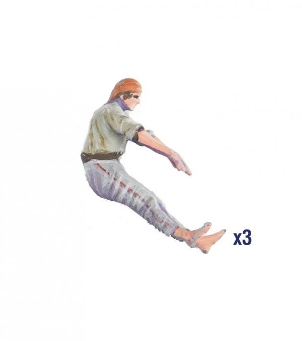 ARTESANIA LATINA 22900F2 Metalowe Figurki Age of Sail Crew - 19 figurek (1700-1815) 1/84