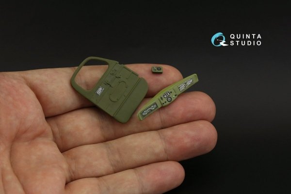 Quinta Studio QD35047 ZiS-151 3D-Printed &amp; coloured Interior on decal paper (Zvezda) 1/35