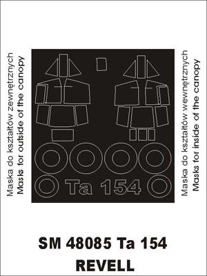 Montex SM48085 Ta-154 REVELL