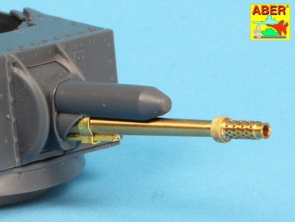 Aber 35L-108 3,7cm KwK.34(t) or vz. 34 barrel for Pz.35(t) tank (1:35)	