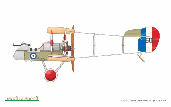Eduard 8094 DH-2 - The ProfiPACK Edition 1/48