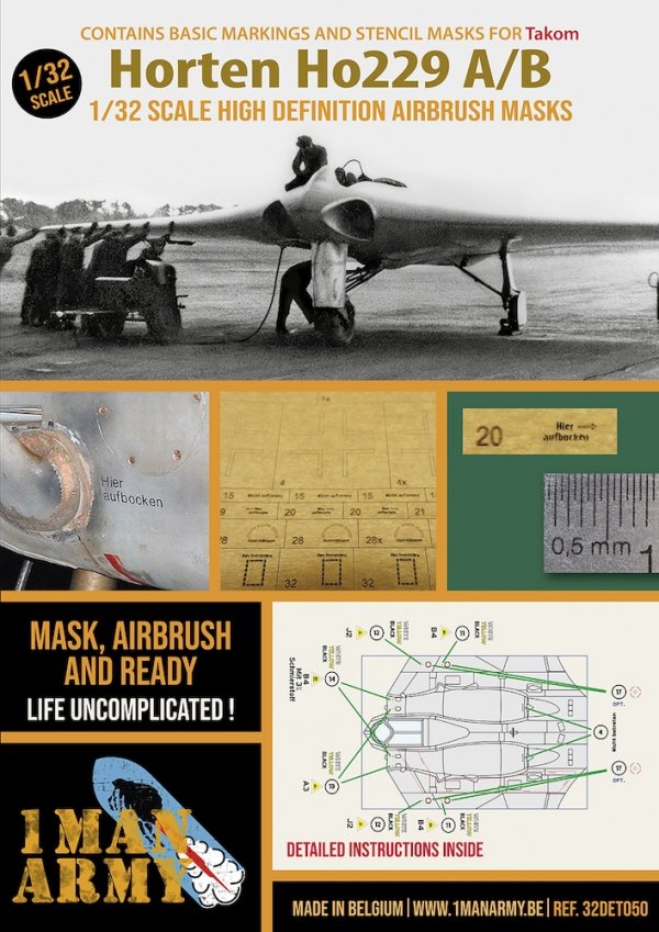 1 Man Army 32DET050 Hawker Sea Hurricane Mk II (Revell) 1/32