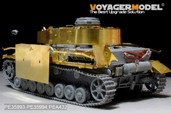 Voyager Model PE35994 WWII German Pz.Kpfw.IV Ausf.F-H Fenders For Border 35001 1/35