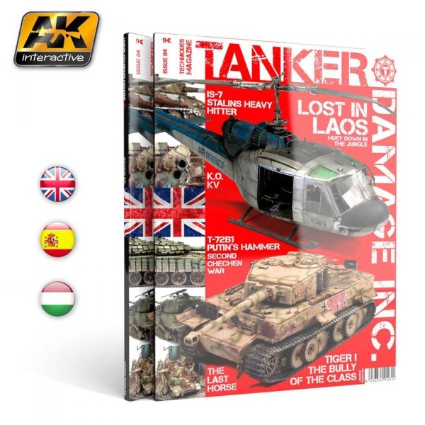AK Interactive AK4820 TANKER 04: DAMAGE INC. (English)