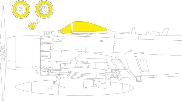Eduard 644176 A-1H LööKplus TAMIYA 1/48