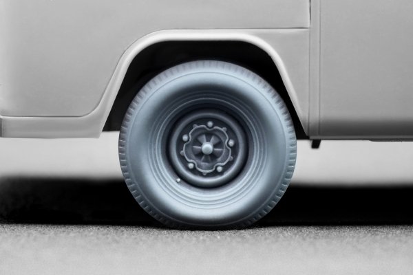 ScaleX WM 35019S CARGO TRUCK T2 Sagged wheel set (for AK-Interactive) 1/35