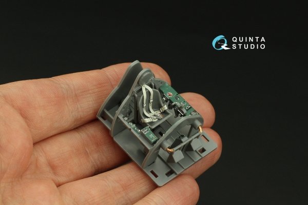 Quinta Studio QD48334 F4F-4 Wildcat 3D-Printed &amp; coloured Interior on decal paper (Tamiya) 1/48