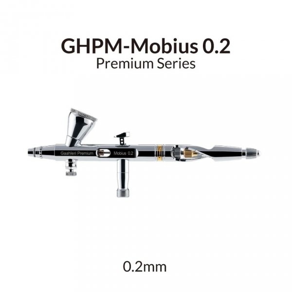 Gaahleri 40850 Premium Series GHPM-Mobius 0,2 mm Airbrush