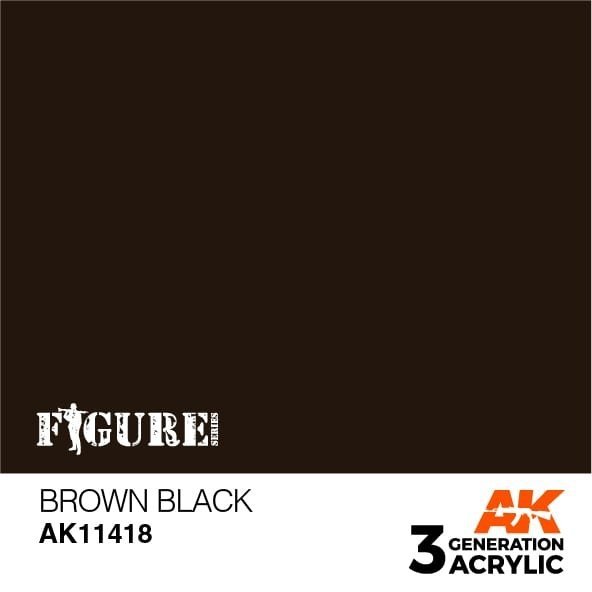 AK Interactive AK11418 Brown Black 17ml
