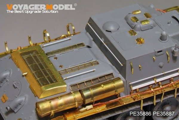 Voyager Model PE35886 WWII Russia SU-122 Basic For MINIART 1/35