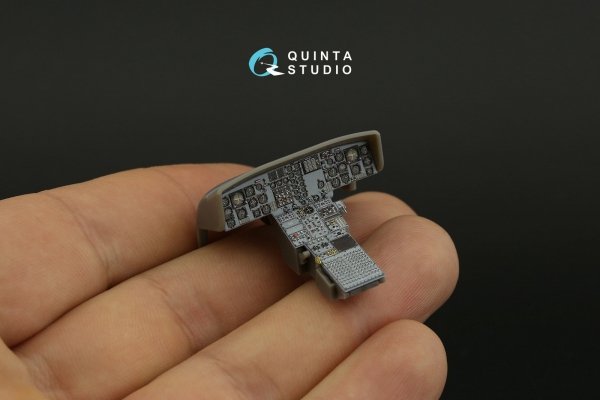 Quinta Studio QDS-48429 Westland Sea King HAS.1 3D-Printed &amp; coloured Interior on decal paper (Airfix) (Small version) 1/48