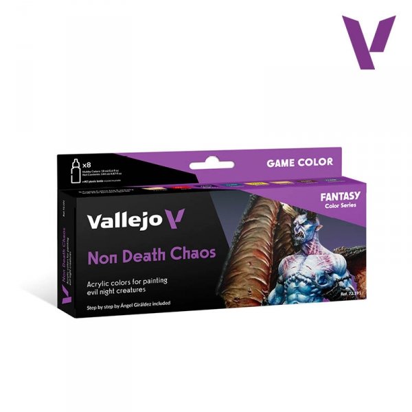 Vallejo 72191 Game Color Set Non Death Chaos 8x18ml