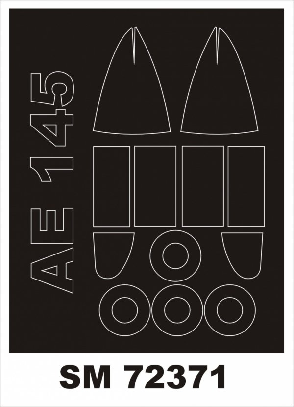 Montex SM72371 AERO 145 for KP 1/72