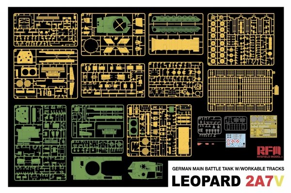 Rye Field Model 5109 Leopard 2A7V 1/35