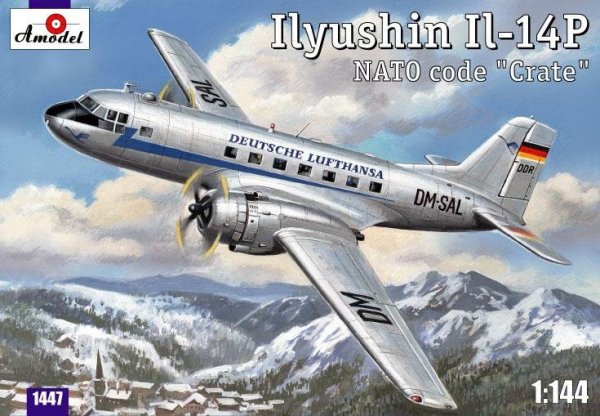 A-model 01447 Il-14P (1:144)