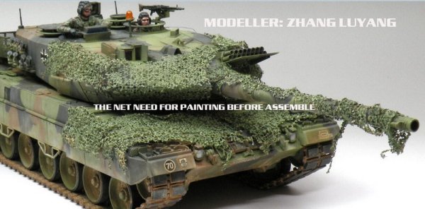 Voyager Model TE066 Modern NATO Camouflage Net Patten 3 GP